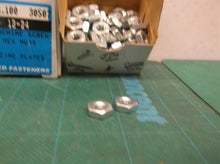 (2) 12-24 Hex Machine Screw Nuts Grade 2 Electro Zinc Plated Steel 200 total
