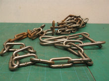Steel Trace Chain Single 7-1/2' End ring is 5/16" x 2 1/2"