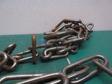 Steel Trace Chain Single 7-1/2' End ring is 5/16" x 2 1/2"