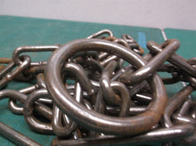 Steel Trace Chain Single 7-1/2' End ring is 5/16" x 2 1/2"
