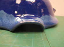 Tumbleweed Pottery Cobalt Blue Upright Chicken Cooker Roaster Ceramic Bowl-11”