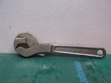 vintage multi-purpose wrench 1" jaw spring loaded 8"