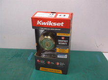 Polished Brass Single Cylinder Deadbolt SmartKey Security w Microban 99800-120