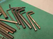 23 lot Misc Allen hex Wrenches Craftsman and other 5/64 up to 1/2