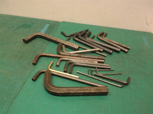 23 lot Misc Allen hex Wrenches Craftsman and other 5/64 up to 1/2