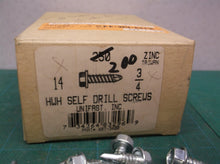(200) #14 x 3/4" HWH ZINC PLATED SELF-DRILLING SCREWS
