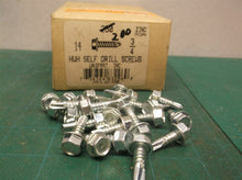 (200) #14 x 3/4" HWH ZINC PLATED SELF-DRILLING SCREWS