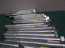(23)1/2-13 x 5" Hex Bolt Zinc Plated Grade 5 Cap Screw Coarse Partial Thread MF