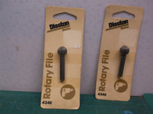 BALL ROTARY FILE, DISSTON, FOR STEEL, WOOD, PLASTIC lot of 2