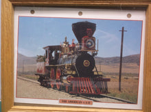 war bonnet and American 4-4-0 wooden folding train Folding Frame