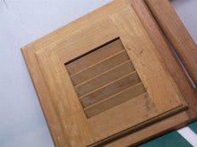 Lot of wooden craft/vent cover parts