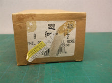 (500) #8x1-1/2 Pan Head Phillips Self Drilling Screws #2 point Steel Zinc Plated