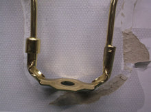 Westinghouse 70220 8 in. Brass Plated, 2 Piece Detachable Lamp Harp