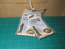 (2) Package Of 20 1/4” Round Head Birch Screw Hole Tapered Plug Disston USA Made