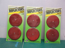 Hy-Ko 3-1/4" Nail-On Red Plastic Reflectors Non Framed (3 Packs of 2)