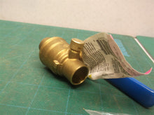 1/2" SWEAT BALL VALVE WITH DRAIN AND CAP, LEAD FREE BRASS