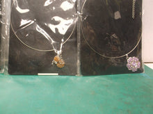 Lot of LA FEMME NY Necklace Purple Orange Pink NEW IN PACKAGE CUTE GIFT