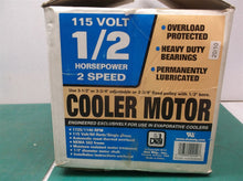 Dial 2204 Heavy-Duty Bronze Bearing 1/2 HP 2 Speed Evaporative Cooler Motor