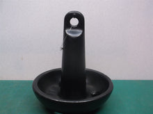 Attwood 9941B1 Cast Iron Mushroom Anchor 8lb Aluminum-Plated Silver Finish Black
