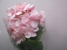 Artificial Flowers Double-Sided Real Touch Large Hydrangea Pink Silk Potted Fake