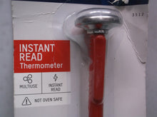 NEW TAYLOR 3512 INSTANT READ DIAL MEAT THERMOMETER STAINLESS & CLIP