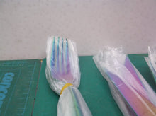evolve rainbow flatware Salad Dinner Forks Butter Steak Knives 16pc