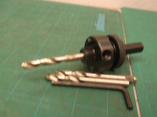 Hole Saw Drill Bit Arbor Mandrel 1/2" Hex Shank fits 1-1/4"-6" Saws 1/4" Pilot