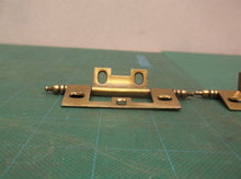 1" x 2-1/2" Non-Mortise Cabinet Hinges With Finials Antique Brass (Pair)