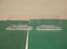 2pc MaxGear Business Card Holder for Desk Acrylic