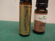 Headache Relief Essential Oil Roll On 10ml & Copaiba Oleoresin Organic 10ml