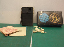 Vtg General Electric GE Model P1757 AM Transistor Radio w Box & Paperwork Tested