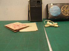 Vtg General Electric GE Model P1757 AM Transistor Radio w Box & Paperwork Tested