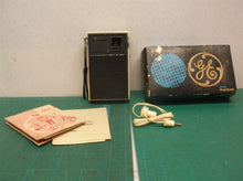 Vtg General Electric GE Model P1757 AM Transistor Radio w Box & Paperwork Tested