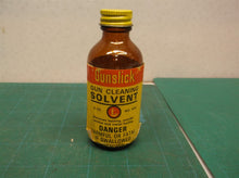 Vintage OUTERS LABS "Gunslick" Gun Cleaning Solvent Mostly Empty Bottle w box