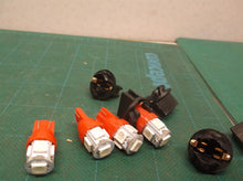 4pc T10 194 168 Tri-Cell Red SMD LED Chips Instrument Panel Gauge Cluster Light