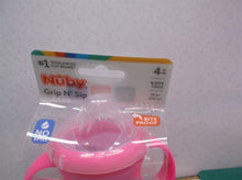 Nuby Grip N' Sip 1st Sipeez Sippy Cup - Easy-to-Hold Handle - No Spill