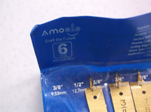 amoolo Spade Drill Bit Set 4 Pcs Titanium Coating Carbon Steel Paddle 5/8-1