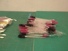 96PCS Glitter Crystal Lip Brush, 82PCS Mascara Wand Black & Rose