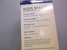 Kids Disposable Face Masks 29pk 5 designs Dinosaurs