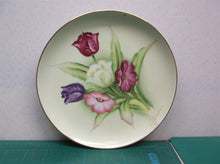 UCAGCO Signed Plate (K. Okada) - Hand Painted China Flower Theme - Japan