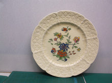 Antique Porcelain Coalport England Flower Pot Dinner Plate Hand Painted 10-1/2"