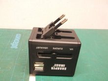 Universal Travel Adapter Dual 2 USB Power Plug to AU EU USA UK Charger Converter