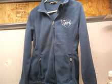 port authority fleece RN stethoscope heart Size L (Stain Left Shoulder)