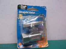 Plumb Craft Straight Valve 1/2" Copper Compression 3/8" O.D. Compression