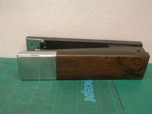 Genuine ACCO 20 Brown Wood Grain Chrome Beige Vintage Desk Stapler - Tested