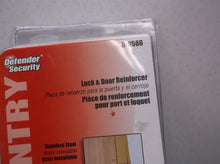 DS U 9586 Lock & Door Reinforcer 1-3/4” x 9” Stainless Steel missing screws