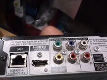 Panasonic DMP-BD35 Blu-Ray Player w Cord Power on Tested Working dented housing