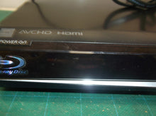 Panasonic DMP-BD35 Blu-Ray Player w Cord Power on Tested Working dented housing