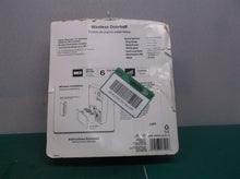 Wireless Battery Door Bell Kit in Nickel with Gray Fabric HB-7401-00