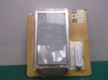 Wireless Battery Door Bell Kit in Nickel with Gray Fabric HB-7401-00